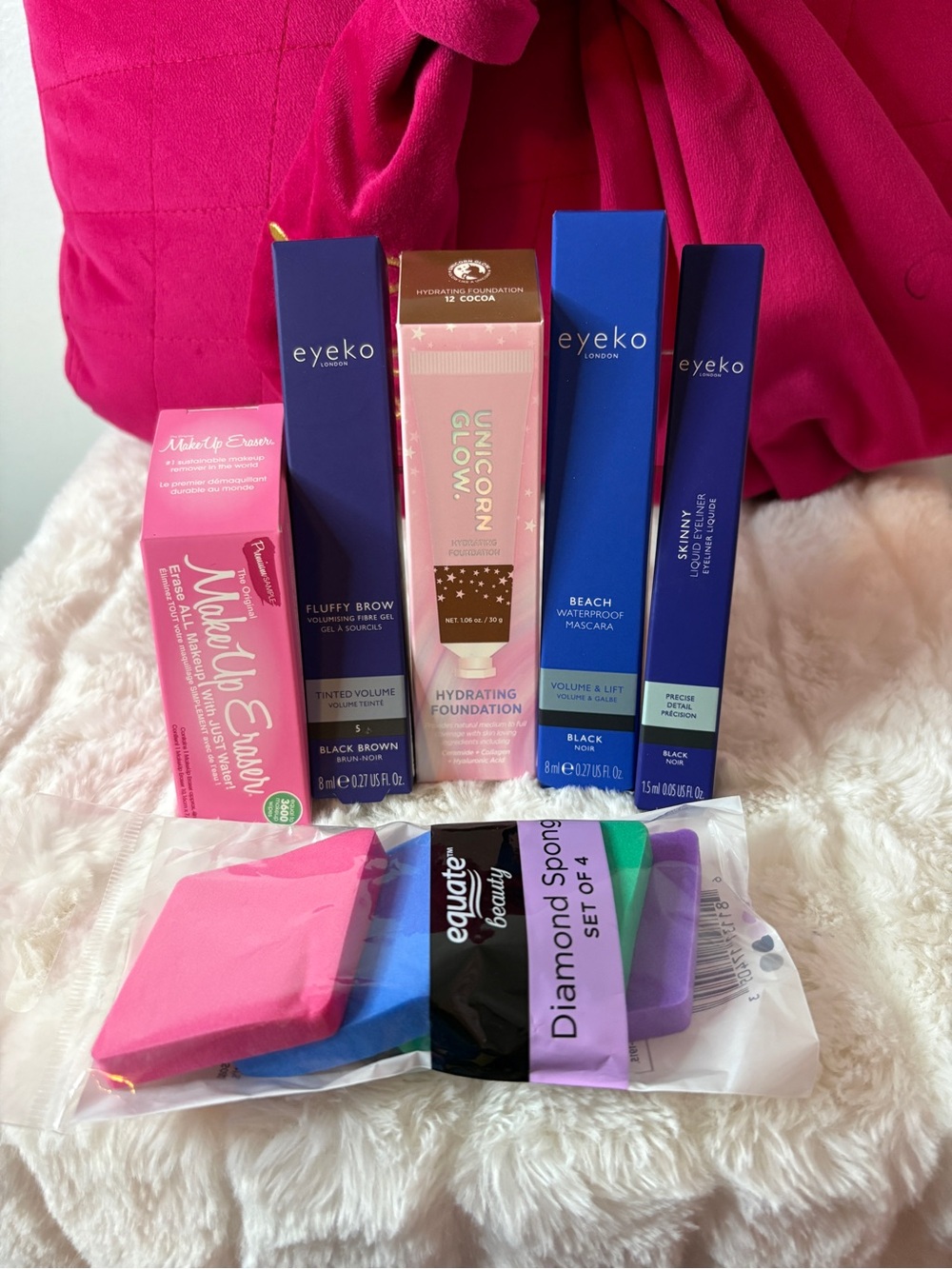 Eyeko & Unicorn Glow Hydrating Foundation and Mascara Makeup Set